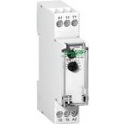 Schneider Electric Tidsrelæ iRTB forsinket frafald 2P 24-240VAC/24VDC, 0,1s til 100t impuls >100ms Bredde 18mm